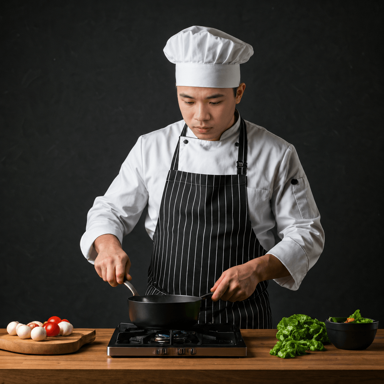 KingFood chef preparing a dish